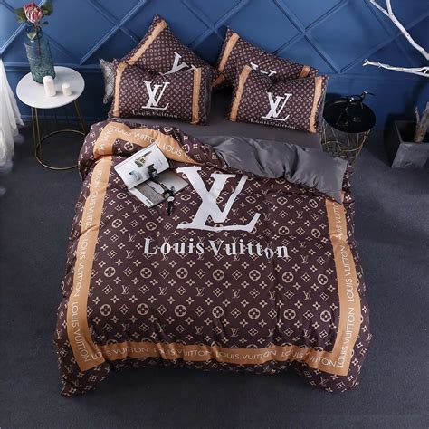 louis vuitton comforter set|louis vuitton queen bed set.